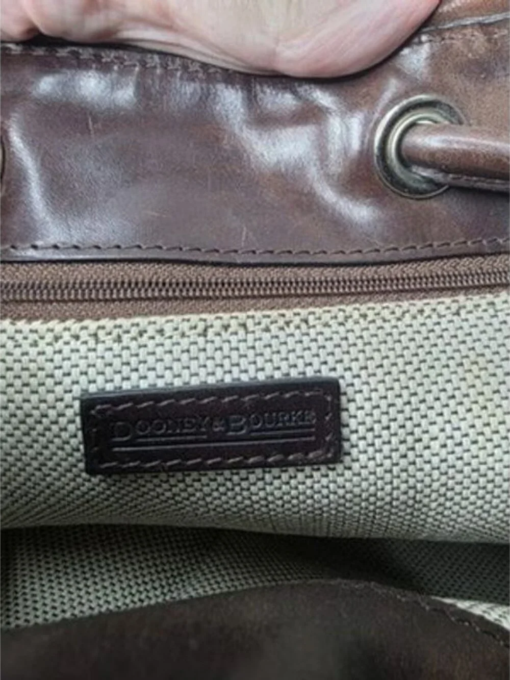 Dooney & Bourke Monogram Bucket Bag